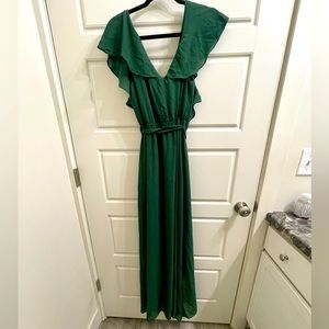 Baltic Born forest green long dress